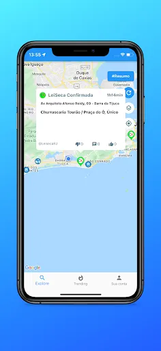 Скриншот 1 — lei seca rj - Leiseca Maps