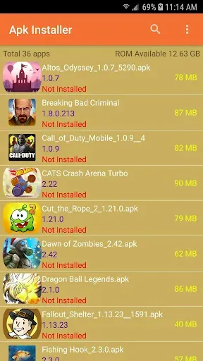 Скриншот 2 — Apk Installer