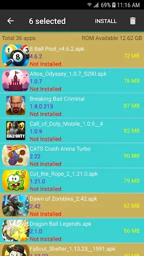 Скриншот 5 — Apk Installer