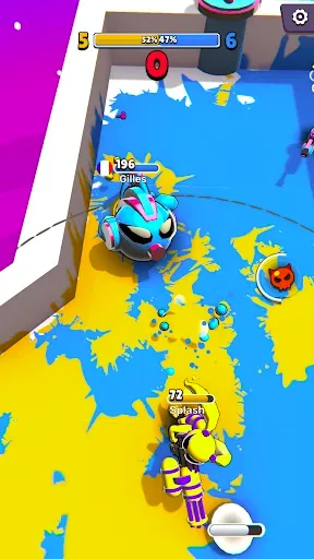 Скриншот 1 — Splash Clash: Color Battle 3D