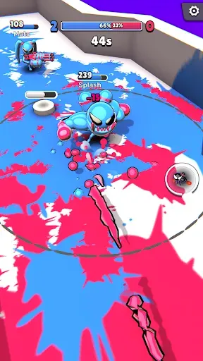 Скриншот 2 — Splash Clash: Color Battle 3D
