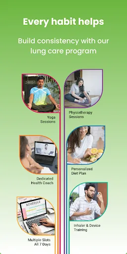 Скриншот 3 — Breathefree: Lung Health App