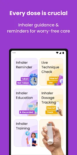 Скриншот 6 — Breathefree: Lung Health App