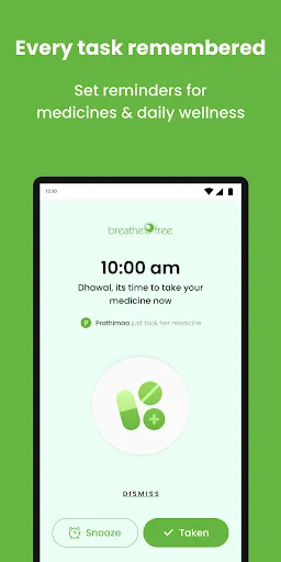 Скриншот 7 — Breathefree: Lung Health App
