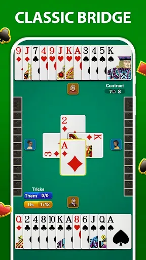 Скриншот 1 — Bridge - Card Game