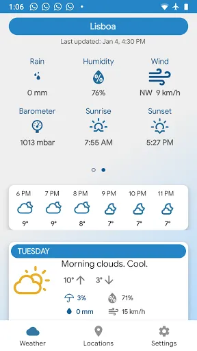 Скриншот 3 — Simple Weather App