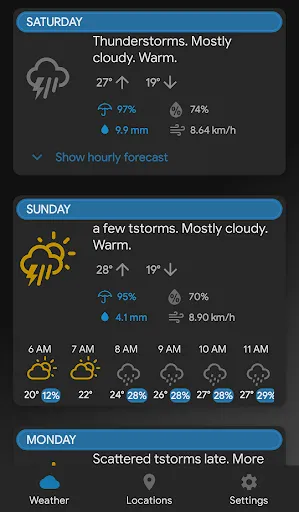 Скриншот 7 — Simple Weather App