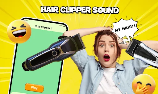 Скриншот 2 — Funny Sound: Haircut Prank App