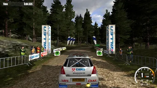 Скриншот 1 — Rush Rally 3