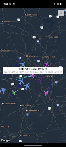 Скриншот 3 — ADSB Receiver Pro