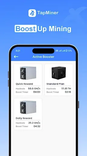 Скриншот 5 — BTC Cloud Mining : TapMiner