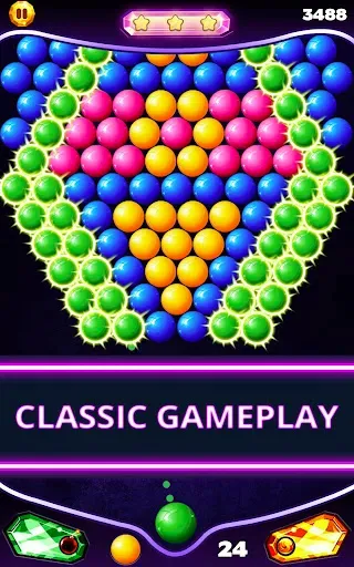 Скриншот 2 — Bubble Shooter Classic