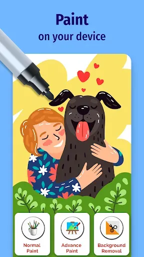 Скриншот 1 — Paint for Android
