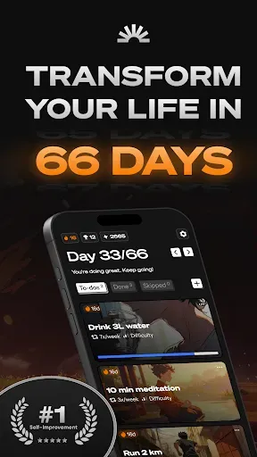 Скриншот 1 — Life Reset: Self Improvement