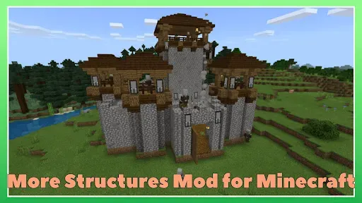 Скриншот 2 — More Structures Mod Minecraft