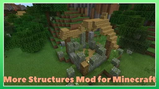 Скриншот 3 — More Structures Mod Minecraft