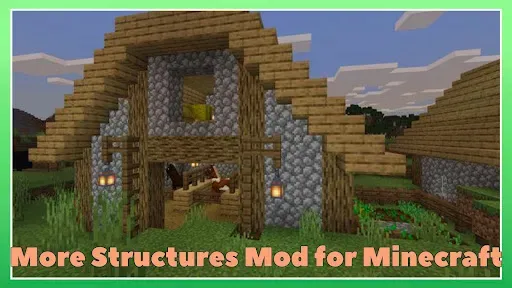 Скриншот 4 — More Structures Mod Minecraft
