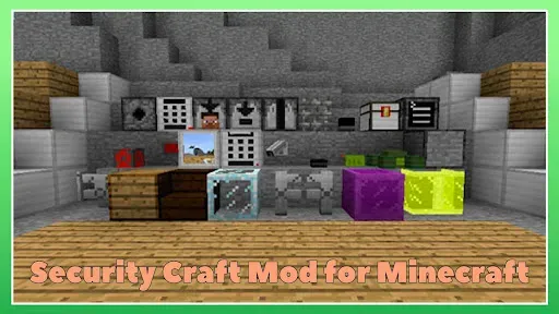 Скриншот 5 — Security Craft Mod  Minecraft