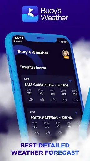 Скриншот 1 — NOAA Marine Weather Premium