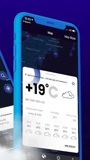 Скриншот 4 — NOAA Marine Weather Premium