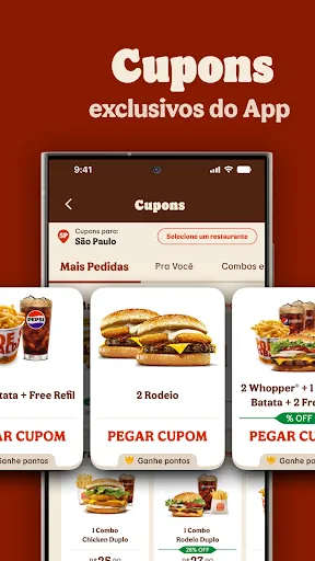 Скриншот 2 — Burger King Brasil