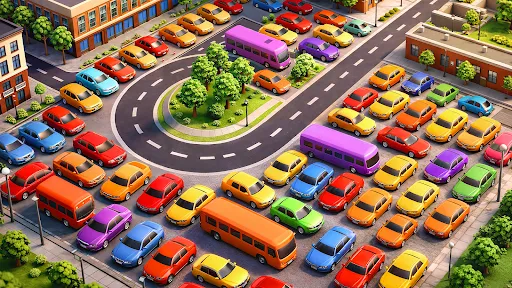 Скриншот 1 — Bus Go! Пробки и Парковка
