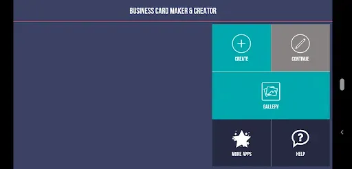 Скриншот 1 — Business Card Maker & Creator