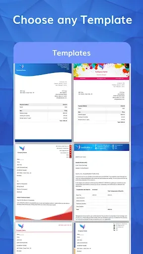 Скриншот 2 — Letterhead Maker with logo PDF