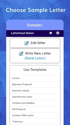 Скриншот 6 — Letterhead Maker with logo PDF