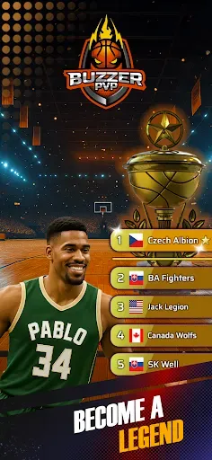 Скриншот 7 — Basketball PvP - Buzzer Beater