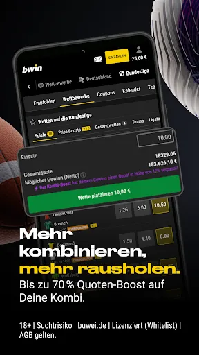 Скриншот 3 — bwin Sportwetten App