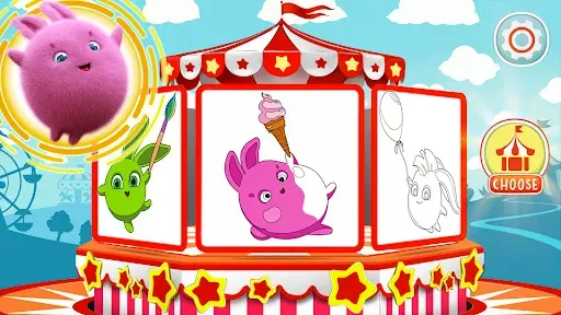 Скриншот 1 — Sunny Bunnies: Coloring Book