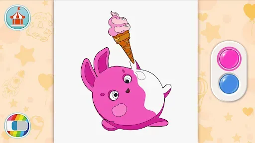 Скриншот 2 — Sunny Bunnies: Coloring Book