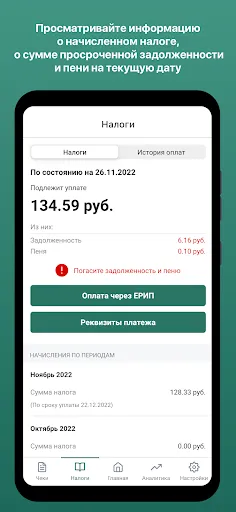 Скриншот 2 — Профдоход