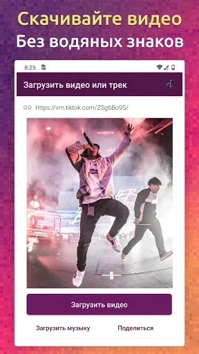 Скриншот 1 — Скачать видео с Лайк без знака