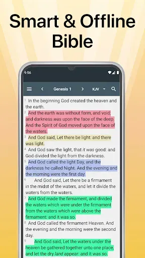 Скриншот 1 — ASV Bible Offline - audio app