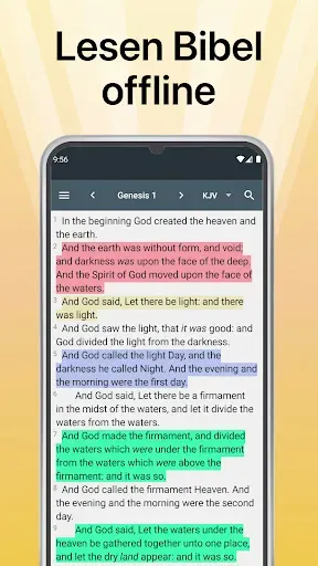 Скриншот 1 — Luther Bibel app Deutsch 2017