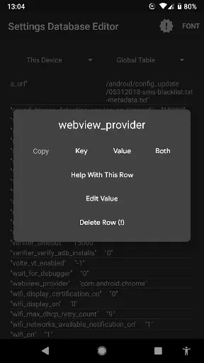 Скриншот 5 — SetEdit SettingsDatabaseEditor