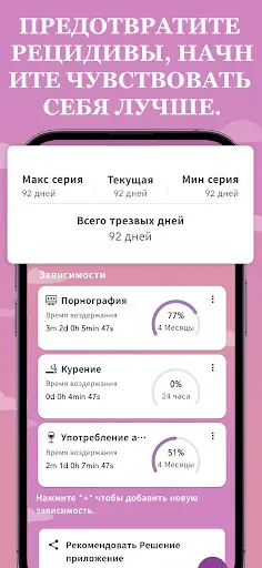 Скриншот 7 — Решение – Бросить зависимость
