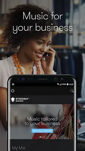 Скриншот 1 — Stingray Music for Business