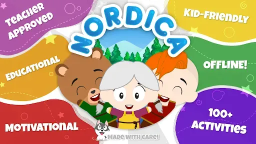 Скриншот 1 — Nordica Village: Kids Games 2+