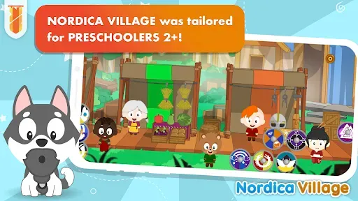 Скриншот 2 — Nordica Village: Kids Games 2+
