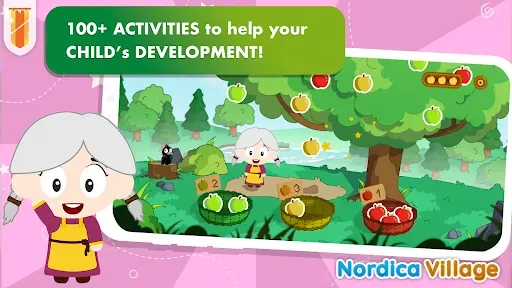Скриншот 3 — Nordica Village: Kids Games 2+