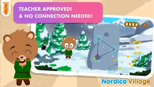 Скриншот 4 — Nordica Village: Kids Games 2+