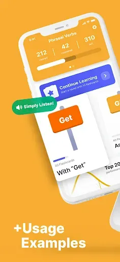 Скриншот 1 — English Phrasal Verbs