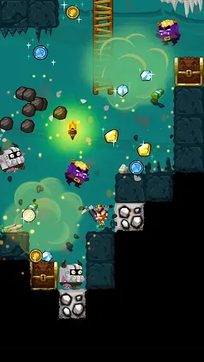 Скриншот 1 — Pocket Mine 3: Dig & Craft RPG