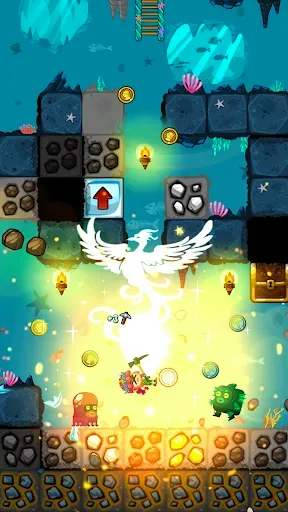 Скриншот 3 — Pocket Mine 3: Dig & Craft RPG