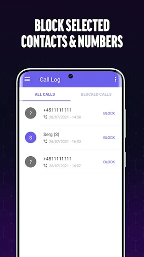 Скриншот 5 — Call Blocker - Block Numbers
