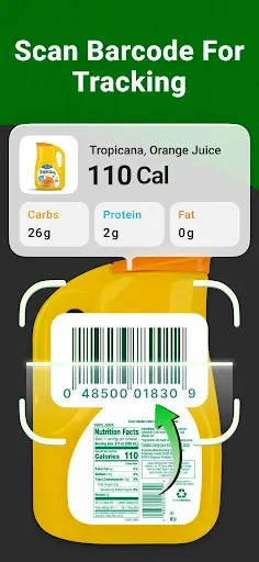 Скриншот 2 — Calo: AI Food Calorie Counter
