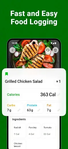 Скриншот 4 — Calo: AI Food Calorie Counter
